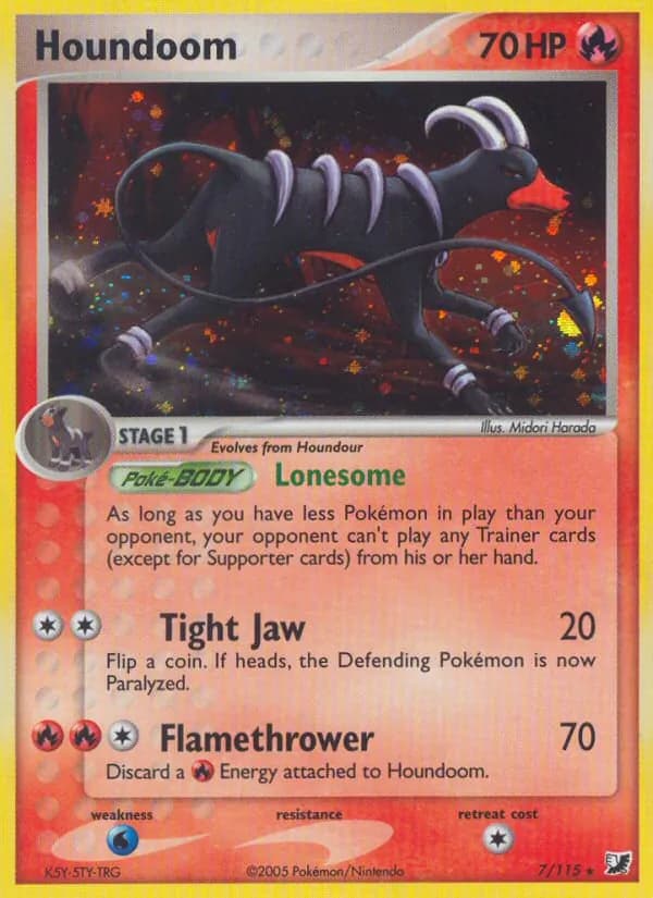 Houndoom - EX Unseen Forces 7