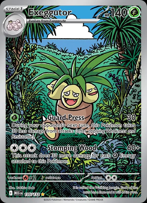Exeggutor - Mega Evolution 135
