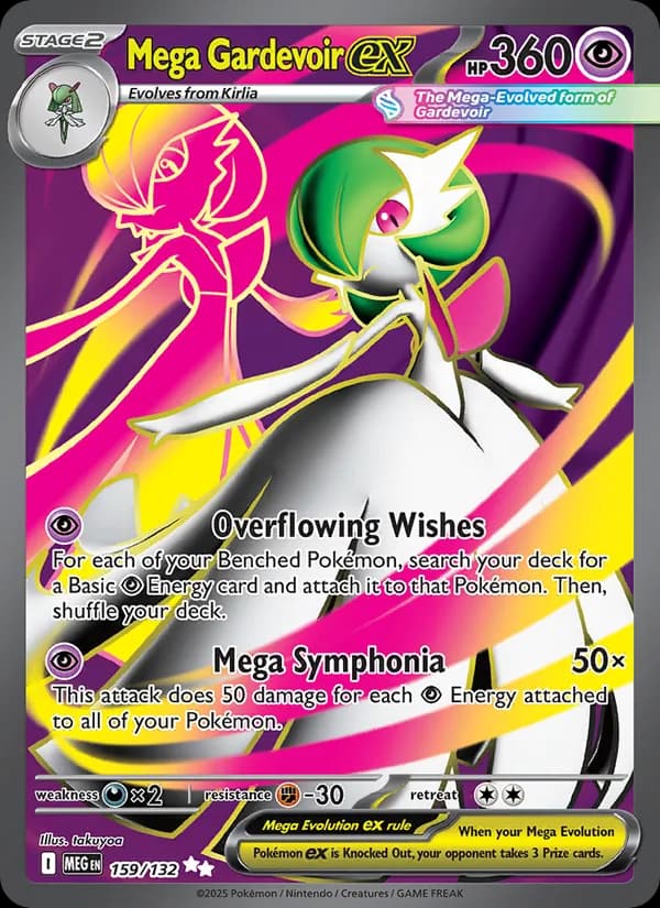 Mega Gardevoir ex - Mega Evolution 159