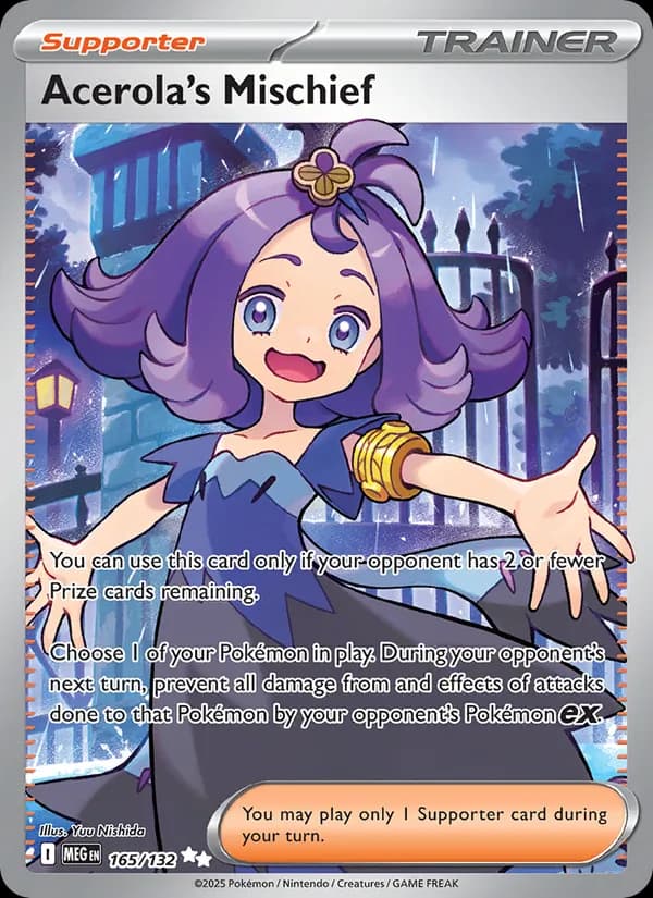Acerola’s Mischief - Mega Evolution 165