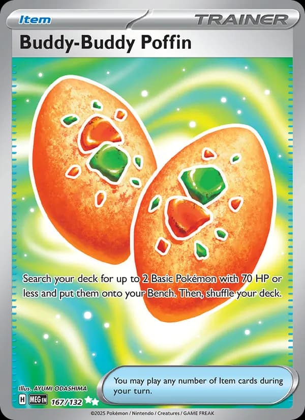 Buddy-Buddy Poffin - Mega Evolution 167