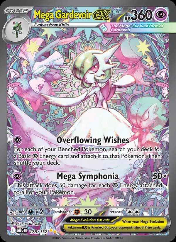 Mega Gardevoir ex - Mega Evolution 178