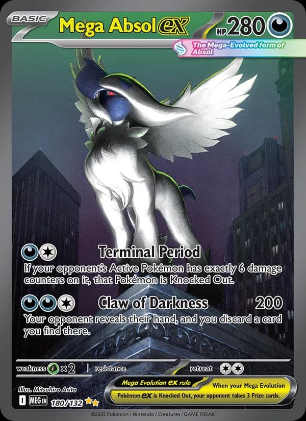 Mega Absol ex - Mega Evolution 180
