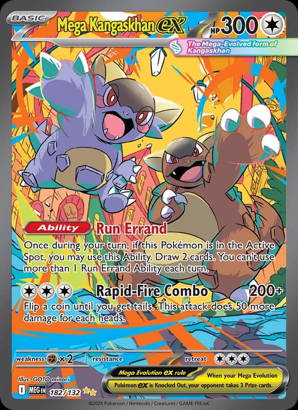 Mega Kangaskhan ex - Mega Evolution 182