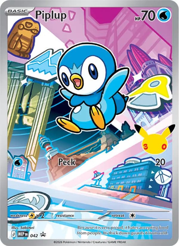 Piplup - MEGA Evolution Promo's 042
