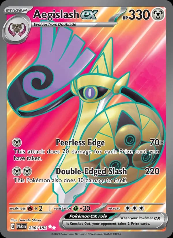 Aegislash ex - Paradox Rift 230
