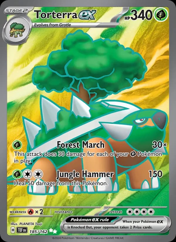 Torterra ex - Temporal Forces 185