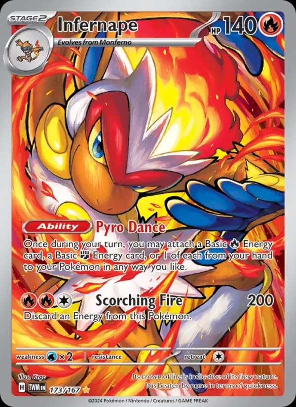 Infernape - Twilight Masquerade 173