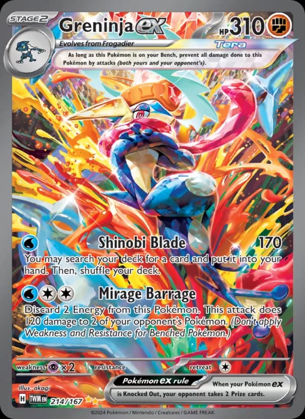 Greninja - Twilight Masquerade 214