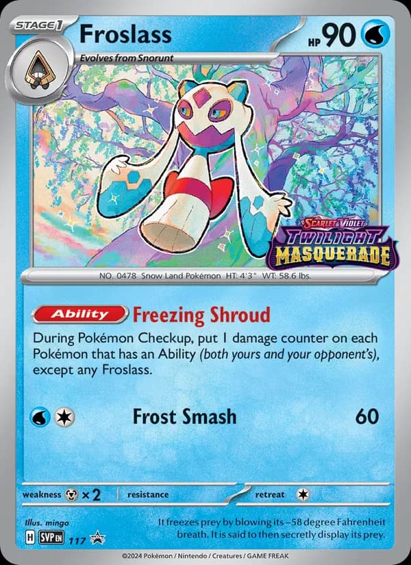 Froslass - SV Black Star Promos 117