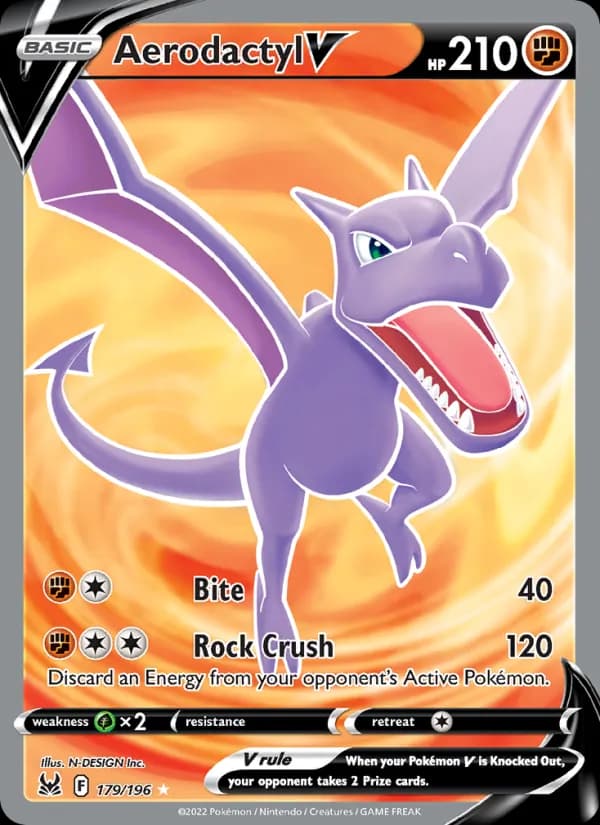 Aerodactyl V - Lost Origin 179