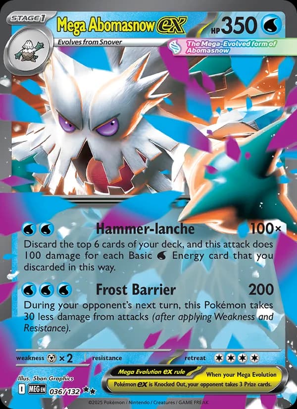 Mega Abomasnow ex - Mega Evolution 36