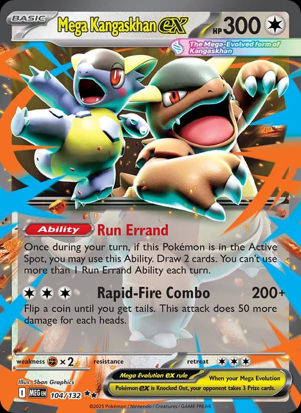 Mega Kangaskhan ex - Mega Evolution 104
