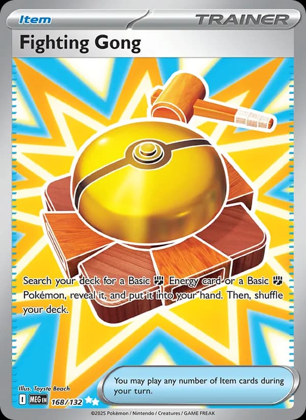Fighting Gong - Mega Evolution 168