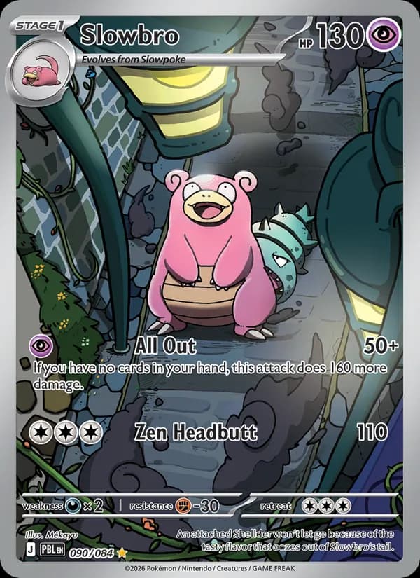 Slowbro - Pitch Black 090