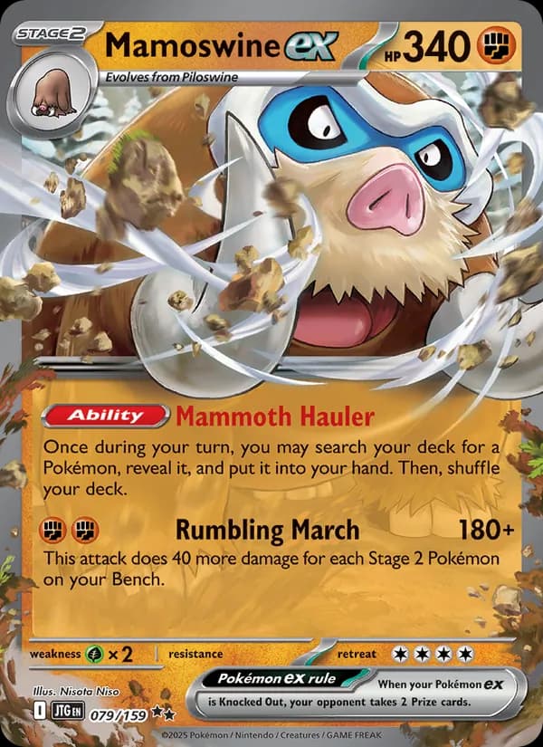 Mamoswine ex - Journey Together 79