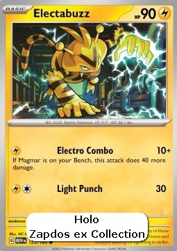 Electabuzz (Cosmos Holo) - 125