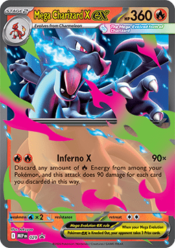 Mega Charizard X ex - MEGA Evolution Promo's 29