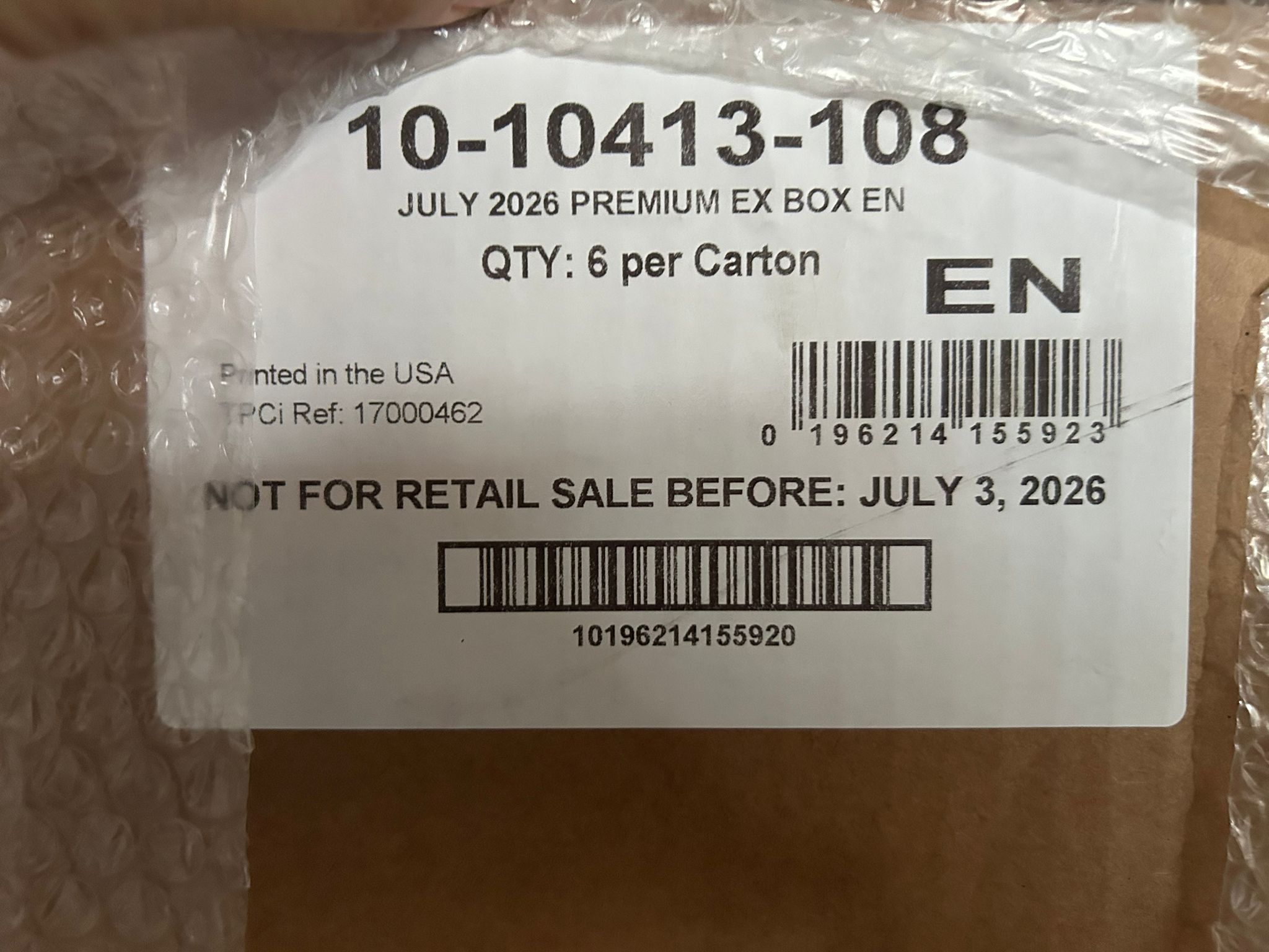 Mega Greninja EX Premium Collection - Sealed Case