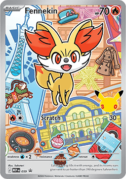 Fennekin - MEGA Evolution Promo's 59