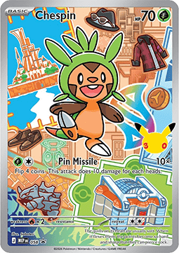 Chespin - MEGA Evolution Promo's 58