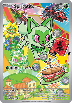 Sprigatito - MEGA Evolution Promo's 61
