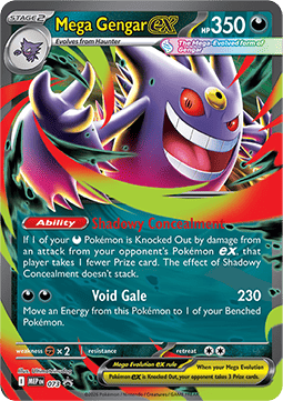 Mega Gengar Ex - MEGA Evolution Promo's 073