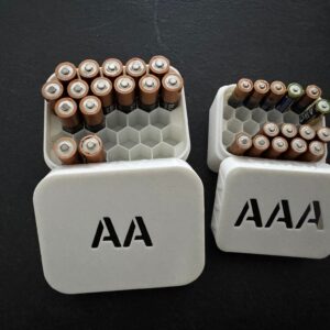Batterij Opbergdoosjes - AA & AAA