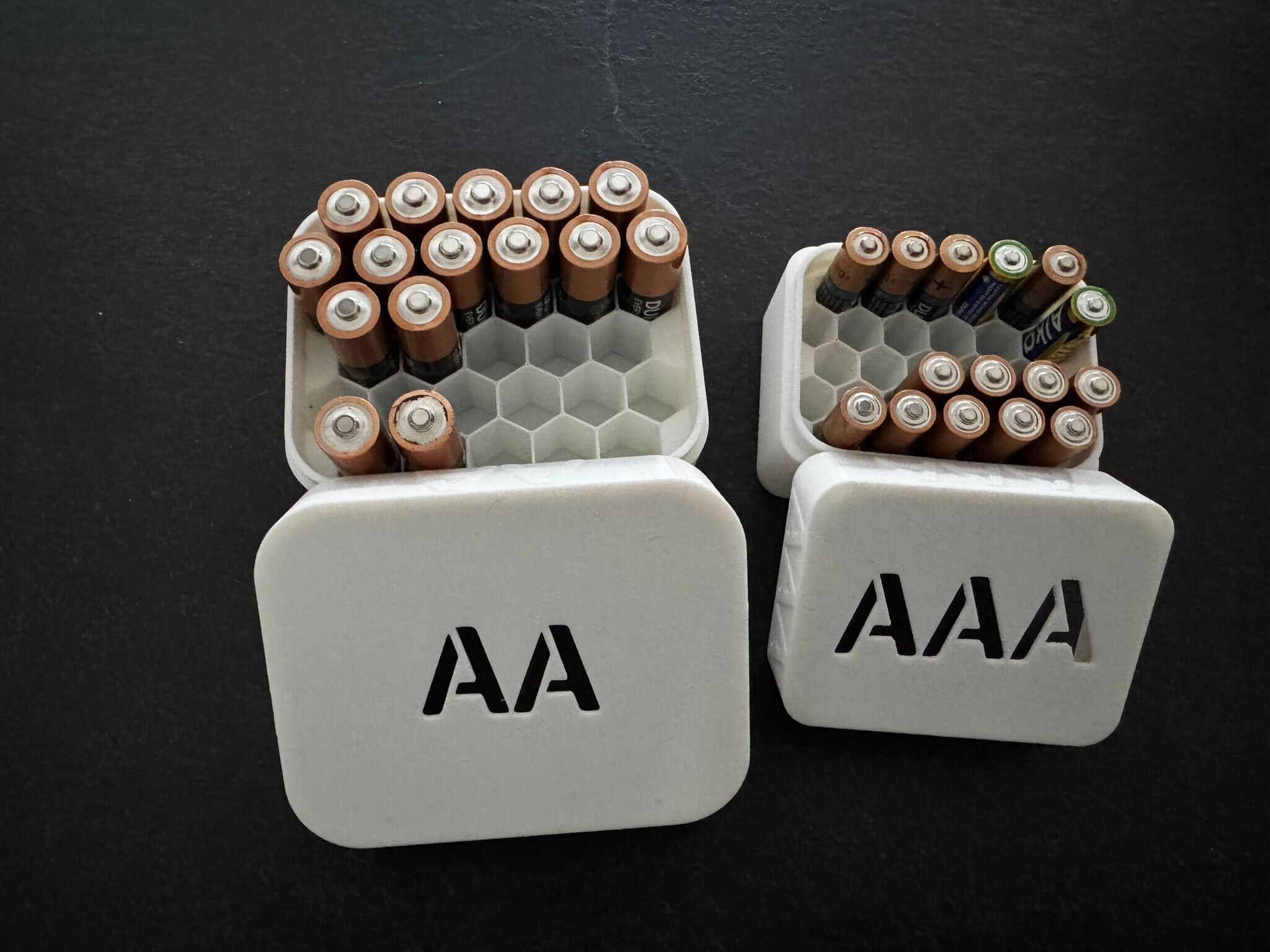 Batterij Opbergdoosjes - AA & AAA