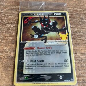 Greninja Gold Star SWSH 144 Sealed