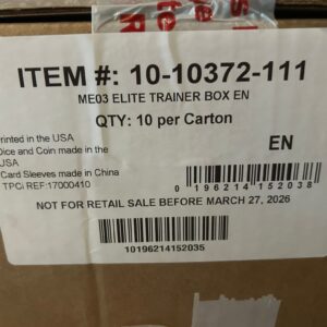 Sealed Case ME03 ETB