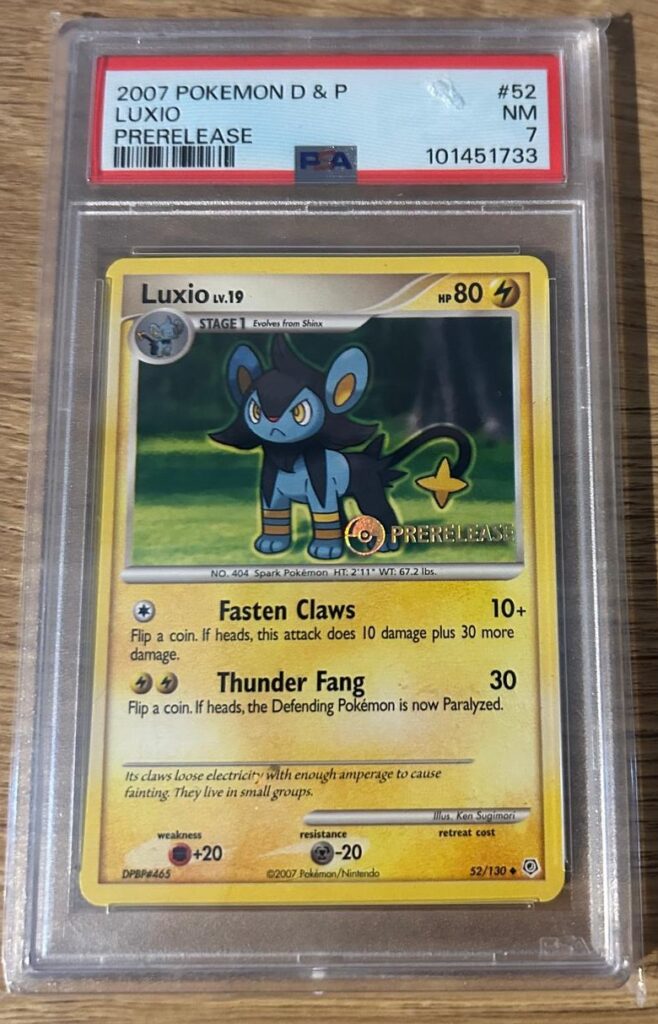 DP 52 Luxio Lv.19 PSA7