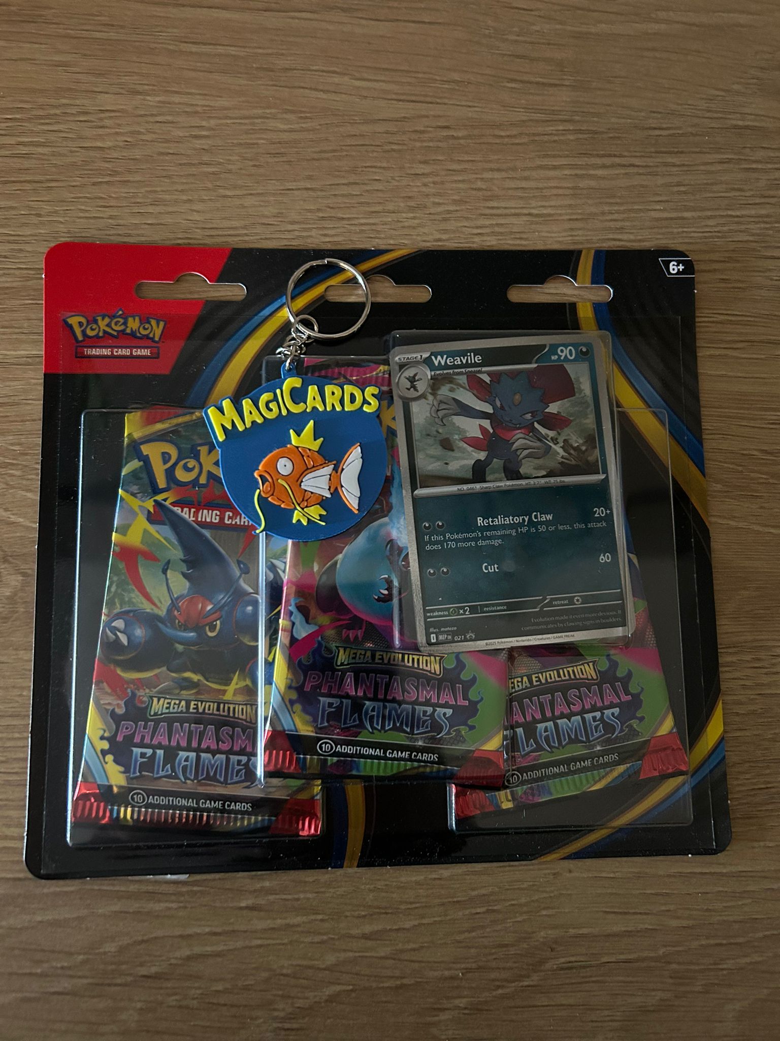 Flames 3 blister Weavile