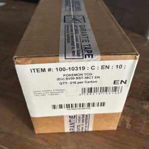 Sealed Case JTG boosterboxen