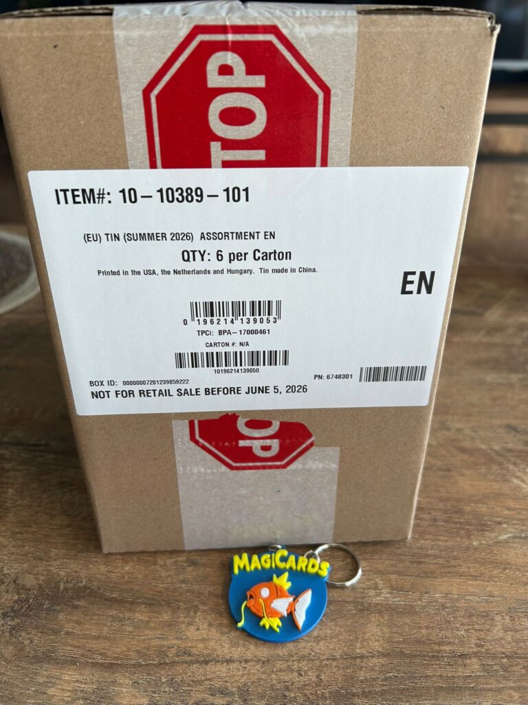 Gengar Clefable Tins Sealed Case